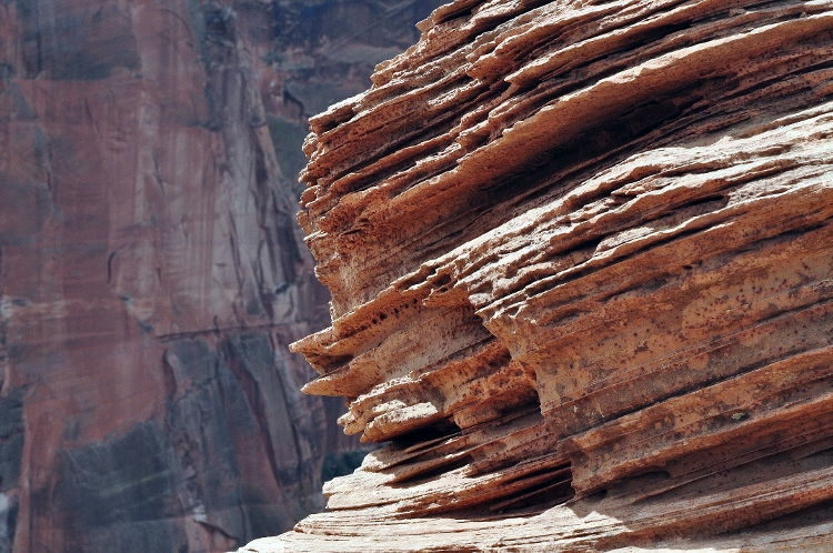 sandstone cliff